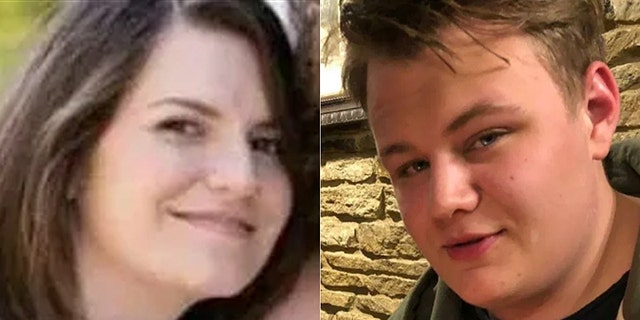 Anne Sacoolas, left, is accused of killing Harry Dunn, right, after hitting his motorbike outside a military base used by U.S. forces in England in August 2019.