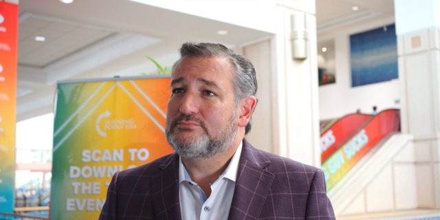 Senator Ted Cruz spoke with Fox News Digital at Turning Point USA conference in Tampa, FL.