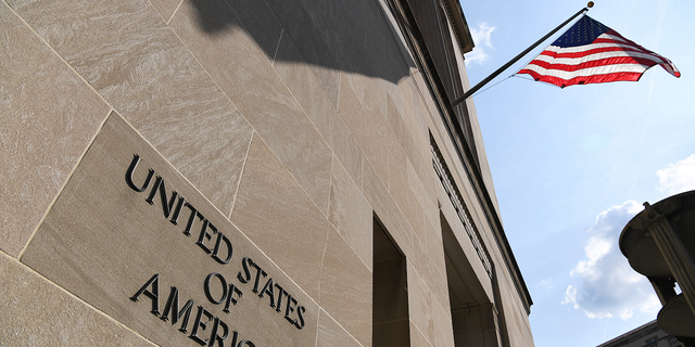 The Justice Department in Washington D.C.