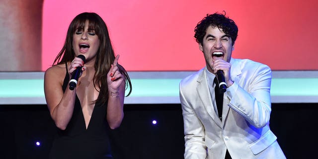 Lea Michele and Darren Criss have both performed on Broadway though their careers.